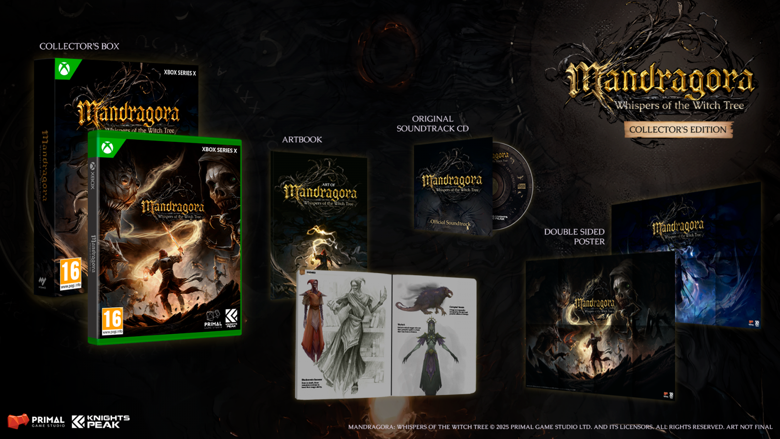 Mandragora Whispers Of The Witch Tree Collectors’ Edition   Xbox Series X NEW