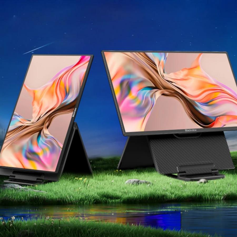 BLACKVIEW ULTRA-SLIM PORTABLE SCREEN 23.8' FHD 16:9 1080P BLACK