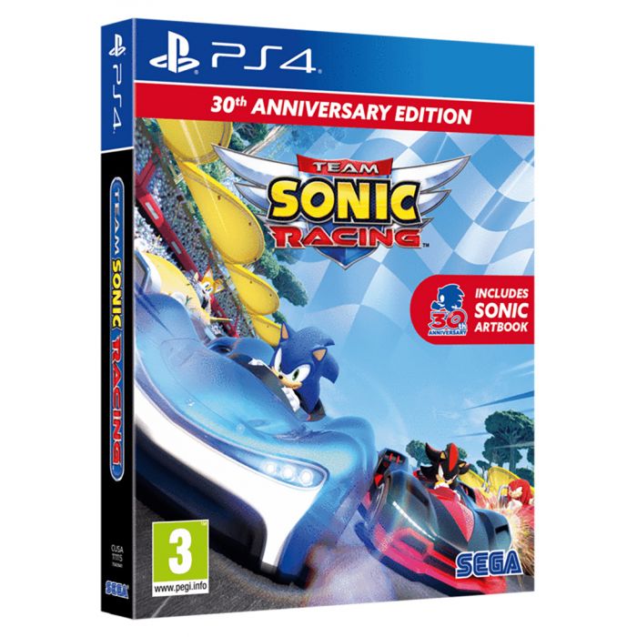 Team Sonic Racing - 30th Anniversary Edition PS4 NEW