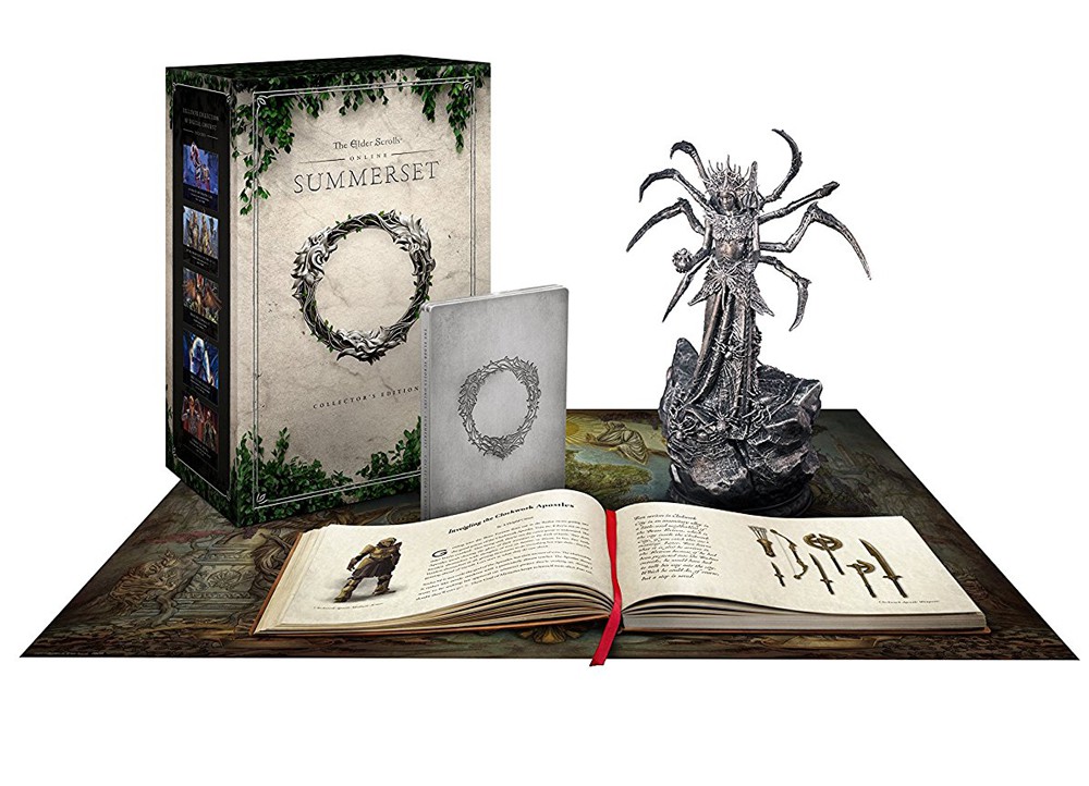 Elder Scrolls Online Summerset Expansion Collector's Edition PS4 NEW