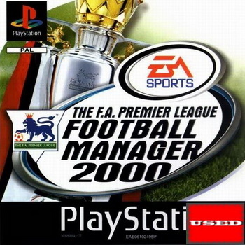The FA Premier League: Football Manager 2000 PSX USED (Damaged Case)