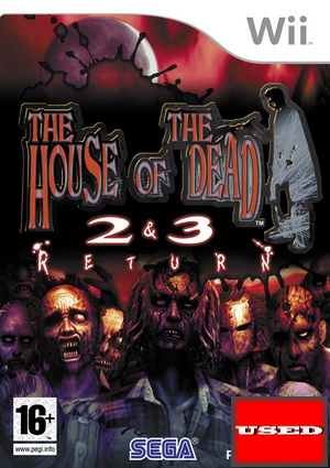 The House of the Dead 2 & 3 Return Wii USED