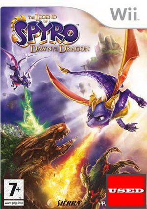 The Legend of Spyro: Dawn of the Dragon Wii USED (No Manual)