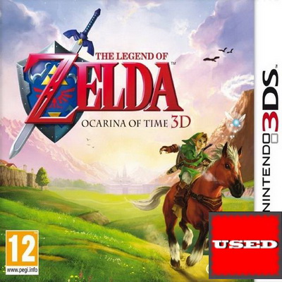 The Legend of Zelda: Ocarina of Time 3D 3DS USED
