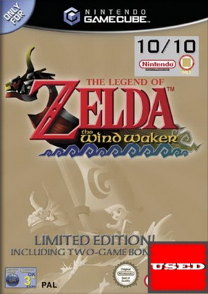 The Legend of Zelda: The Wind Waker (Limited Ed.) GC USED (No Manual/Bad Condition)