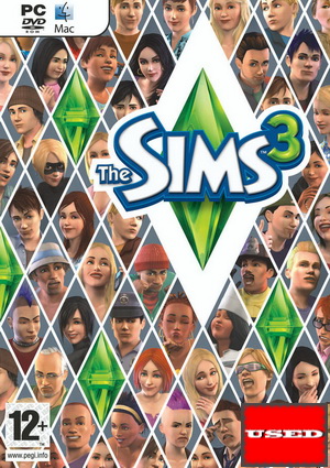 The Sims 3 PC USED (Damaged Cover)