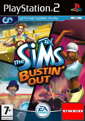The Sims: Bustin' Out PS2 USED (ONLY Dutch)
