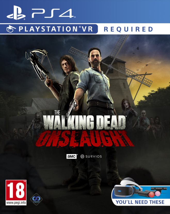 The Walking Dead Onslaught Survivor's Collector's Edition PS4 VR NEW