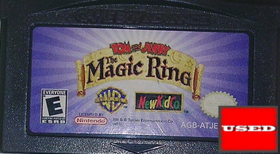 Tom and Jerry The Magic Ring GameBoy Advance UNBOXED