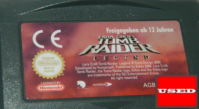 Tomb Raider: Legend GameBoy Advance UNBOXED