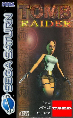 Tomb Raider SATURN USED