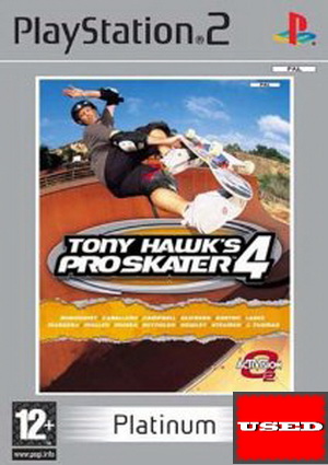Tony Hawk's Pro Skater 4 (Platinum) PS2 USED