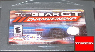Top Gear GT GameBoy Advance UNBOXED