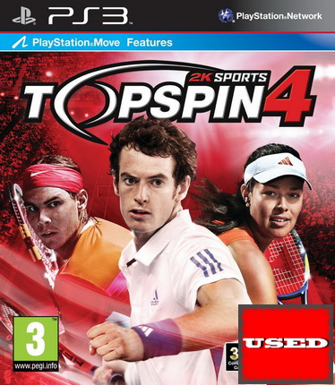 Top Spin 4 PS3 USED