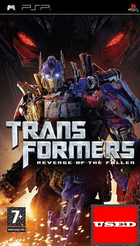 Transformers: Revenge of the Fallen PSP USED (No Manual)