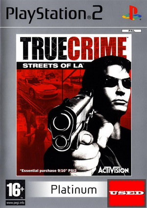 True Crime: Streets of LA (Platinum) PS2 USED (No Manual)