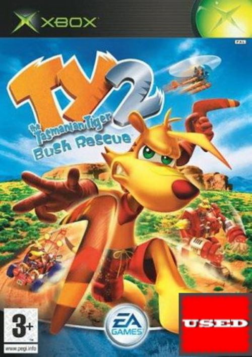Ty the Tasmanian Tiger 2: Bush Rescue XBOX NEW (Slightly Torned Up Seal)