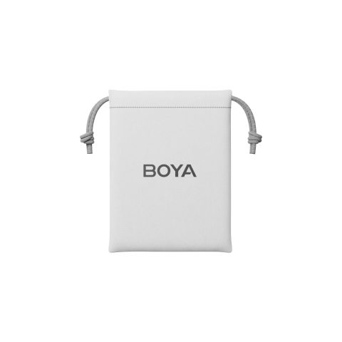BOYA Mini iPhone Lightning & Type-C White - 2,4GHz 2mic Wireless Microphone with Charging Box