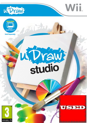 uDraw Studio (Game Only) Wii USED (Disc Only)