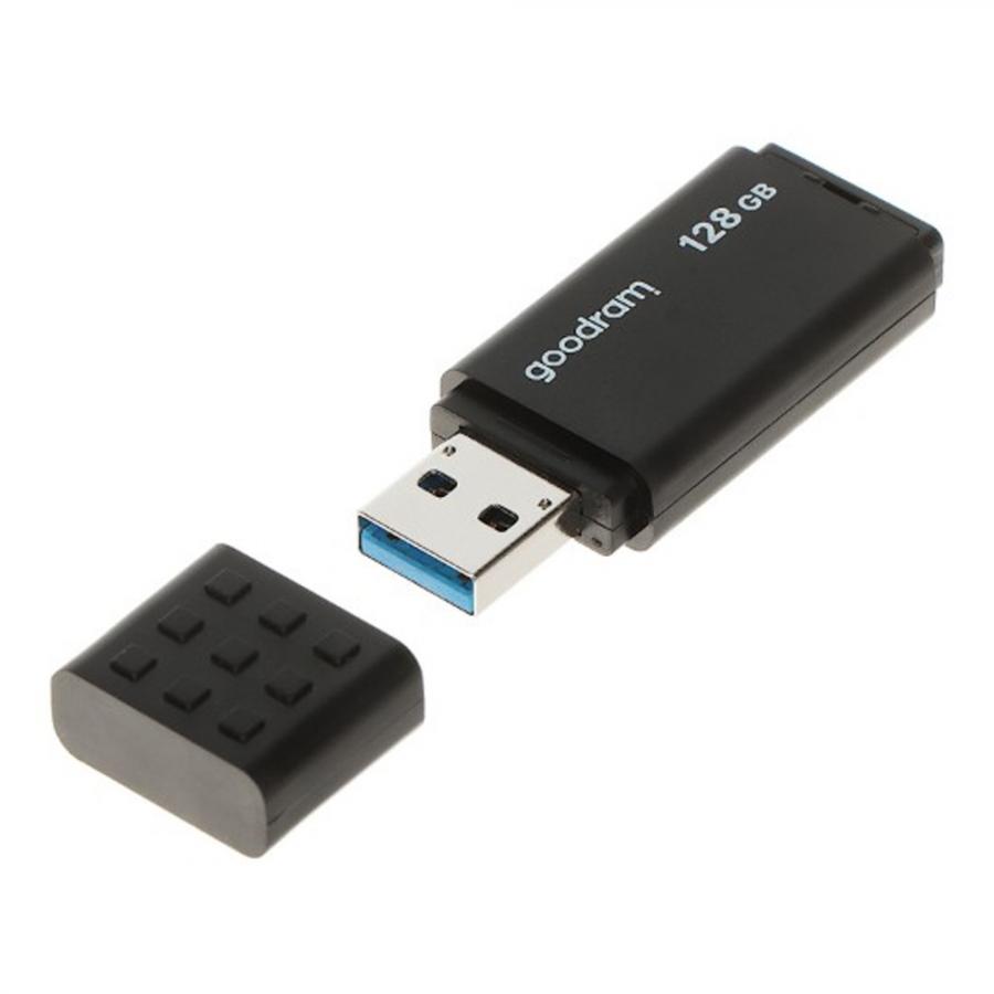 GOODRAM USB3.2 FLASH DRIVE 128GB GEN 1 UME3 BLACK
