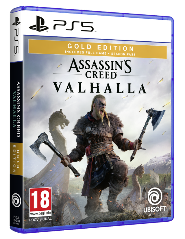 Assassin’s Creed Valhalla Gold Edition PS5 NEW