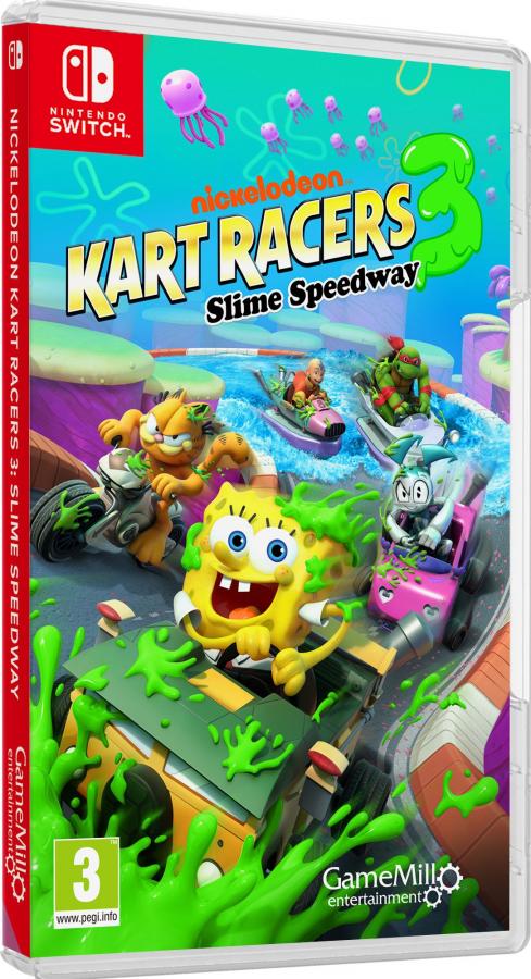 Nickelodeon Kart Racers 3 Slime Speedway Nintendo Switch NEW