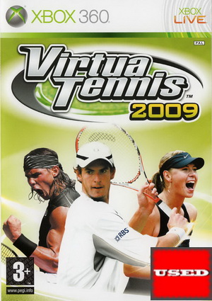 Virtua Tennis 2009 X360 USED