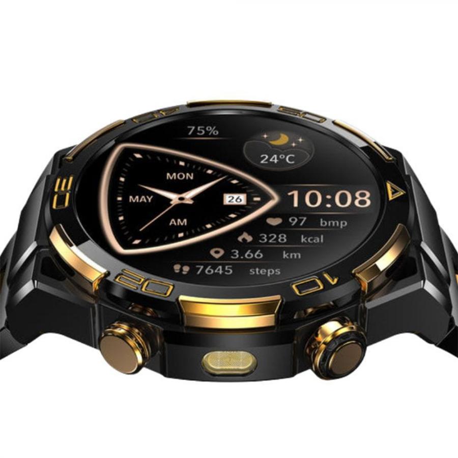 BLACKVIEW BT5.3 MULTITASK AMOLED SMARTWATCH BLACK