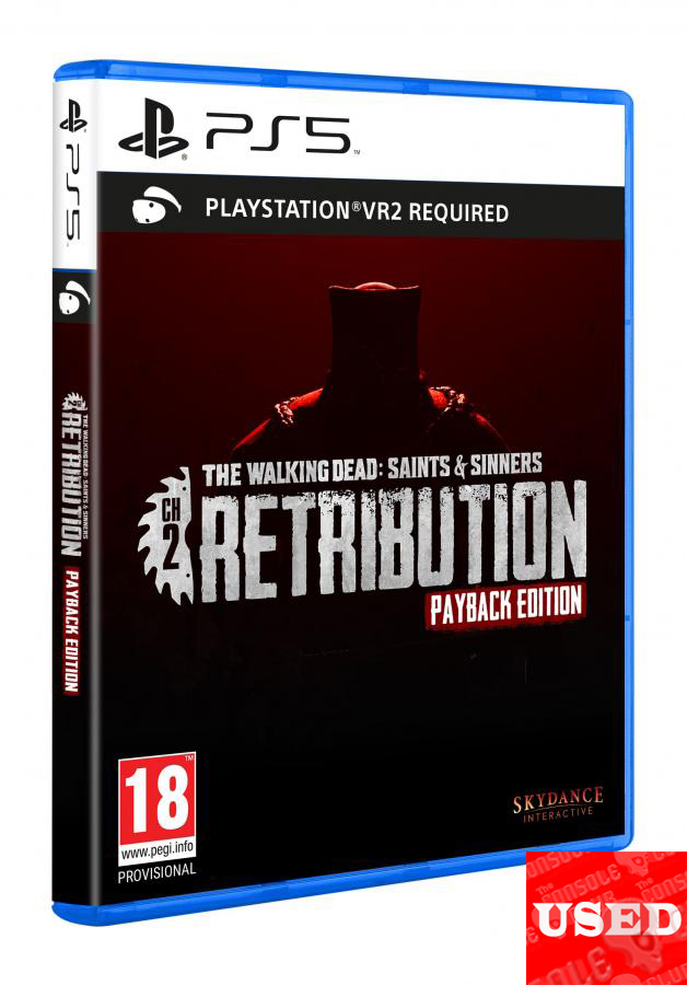 The Walking Dead Chapter 2: Retribution Payback Edition (VR2) PS5 USED (Keychain+DLCs NOT Included)
