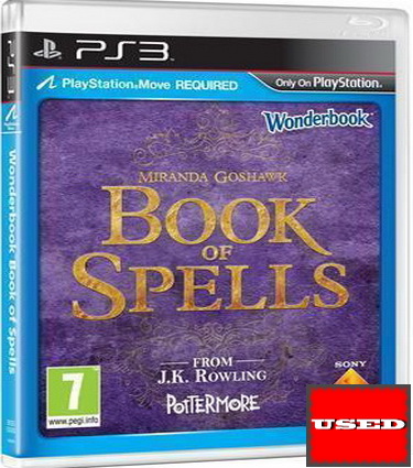 Wonderbook: Το Βιβλίο με τα Ξόρκια (GAME ONLY) PS3 USED