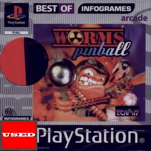 Worms Pinball (Best Of infogrames) PSX USED (Disc Only)