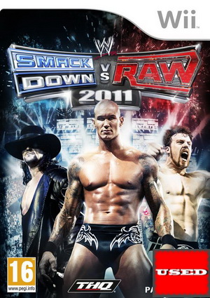 WWE SmackDown vs. Raw 2011 WII USED