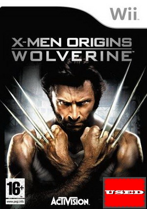 X-Men Origins: Wolverine Wii USED (No Manual)