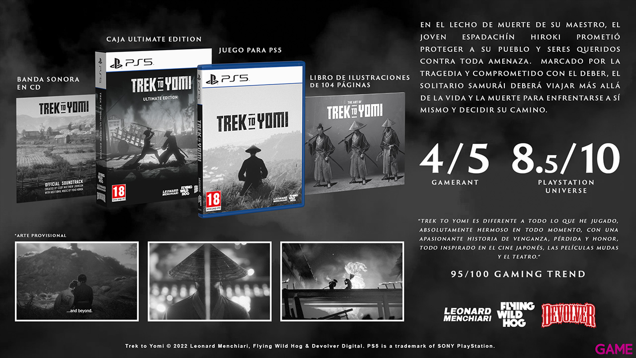 Trek to Yomi: Ulitmate Edition PS5 NEW