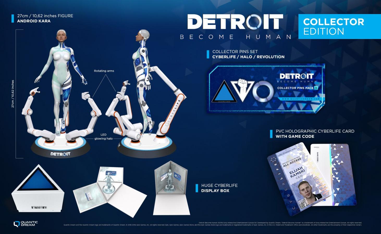 Detroit Become Human Collector's Edition PC NEW