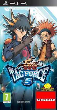 Yu-Gi-Oh! 5Ds Tag Force 5 PSP USED (UMD ONLY)