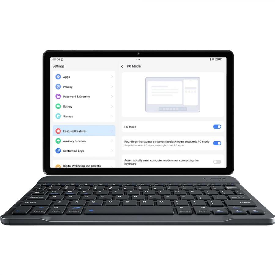 BLACKVIEW OCTA-CORE TABLET 11-INCH SET 4G (8GB+128GB) ANDROID 16 SPACE GREY