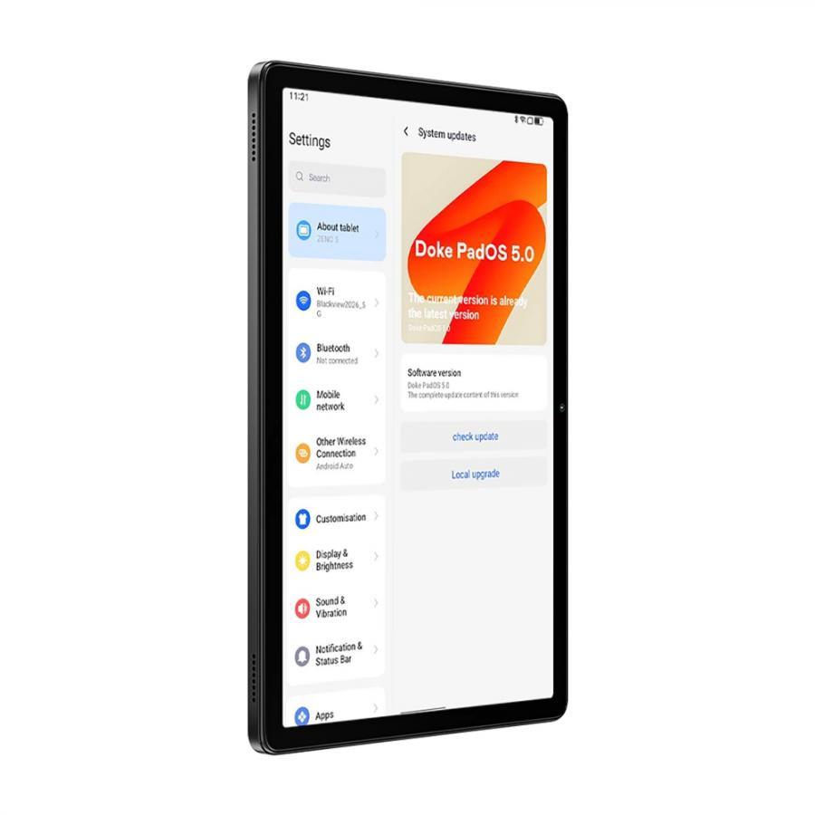 BLACKVIEW OCTA-CORE TABLET 11-INCH SET 4G (8GB+128GB) ANDROID 16 SPACE GREY