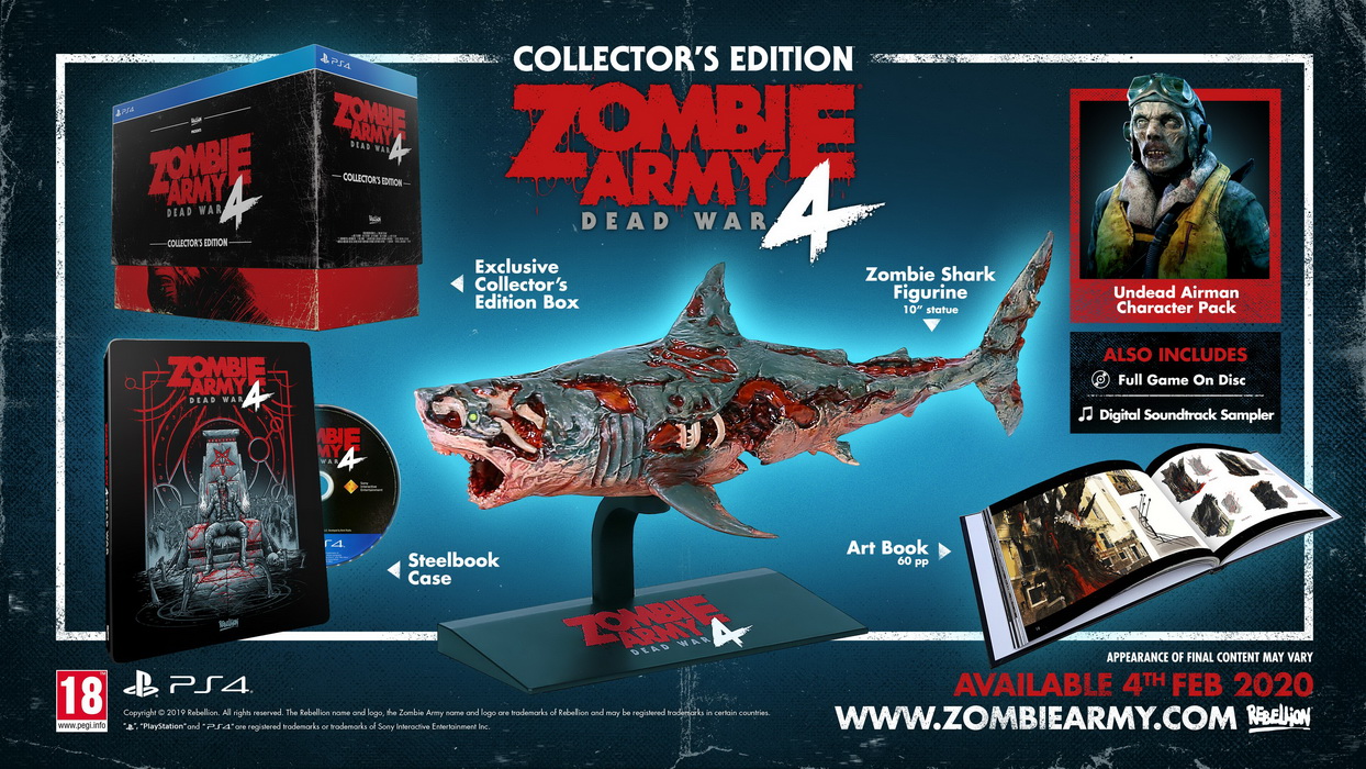 Zombie Army 4 : Dead War Collector's Edition PS4 NEW