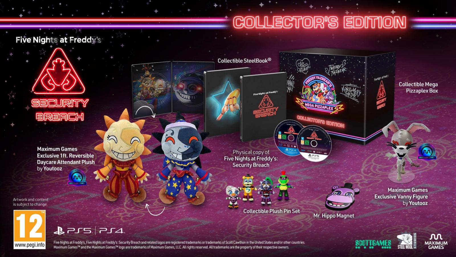 Five Nights at Freddy's: Security Breach Collector's Edition PS4 NEW