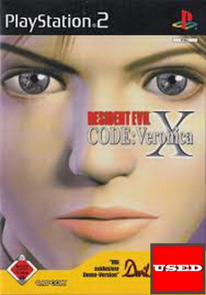 Resident Evil: Code Veronica X + Devil May Cry demo PS2 USED