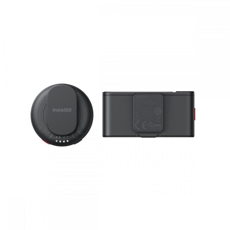 Insta360 Wireless Microphone Pro 1 TX+1 RX - 3-Mic Array, AI Noise Cancel, Custom Display